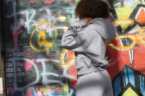 Grey Love Jogging Suit
